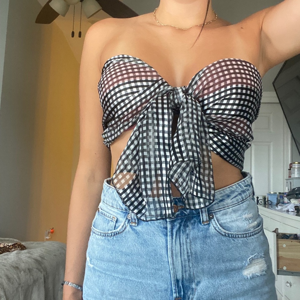 scarf top - Picture 1 of 4